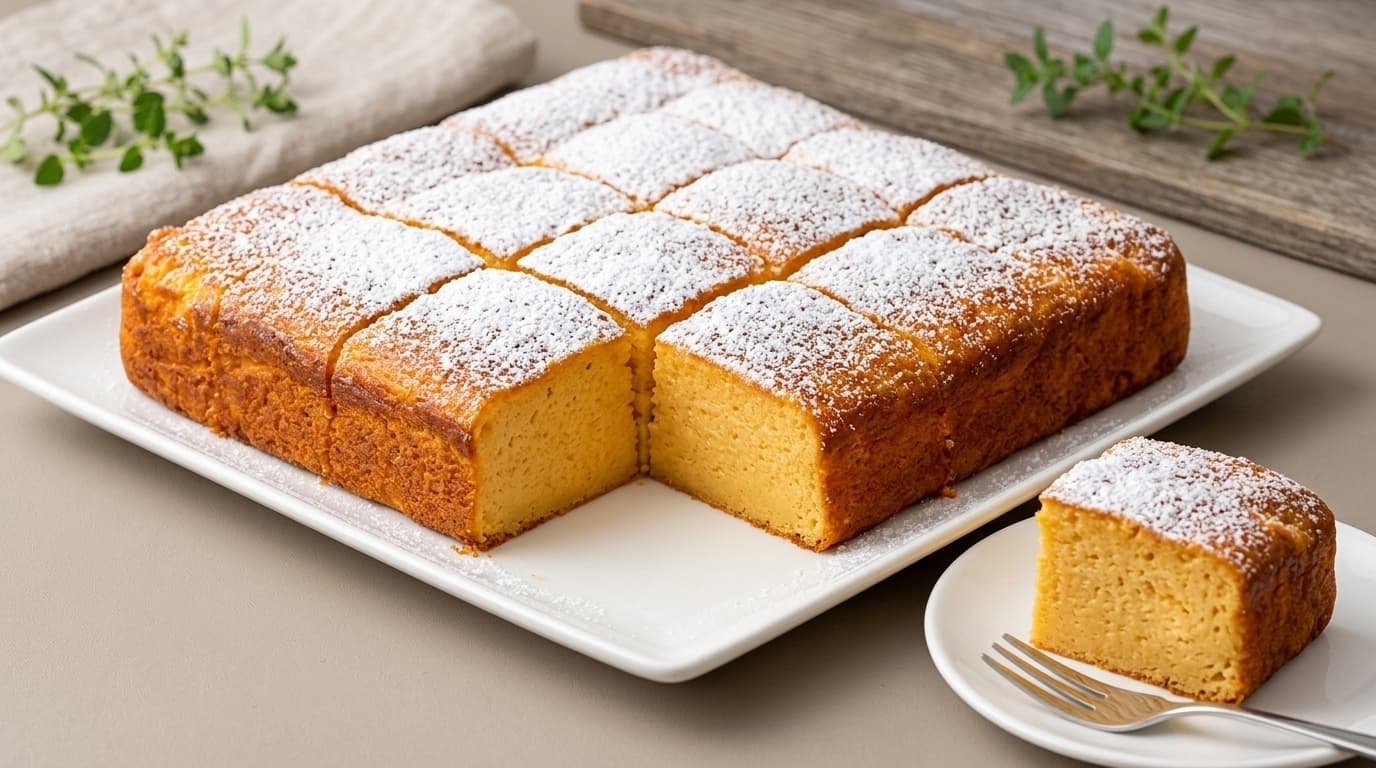 The Viral Melt-in-Your-Mouth Keto Custard Cake
